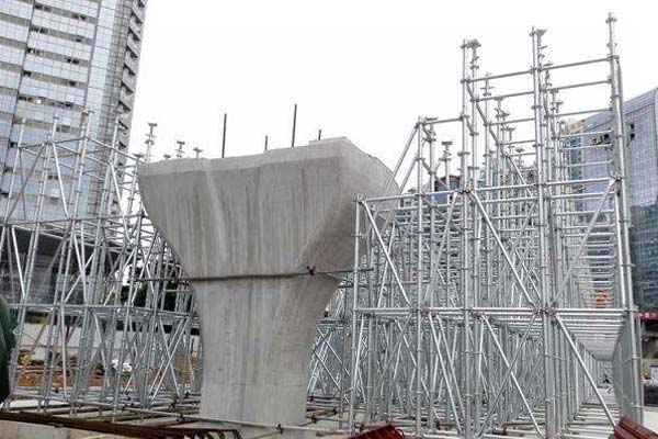 城市高架橋改造盤扣腳手架應(yīng)用案例 城市高架橋改造盤扣腳手架應(yīng)用案例