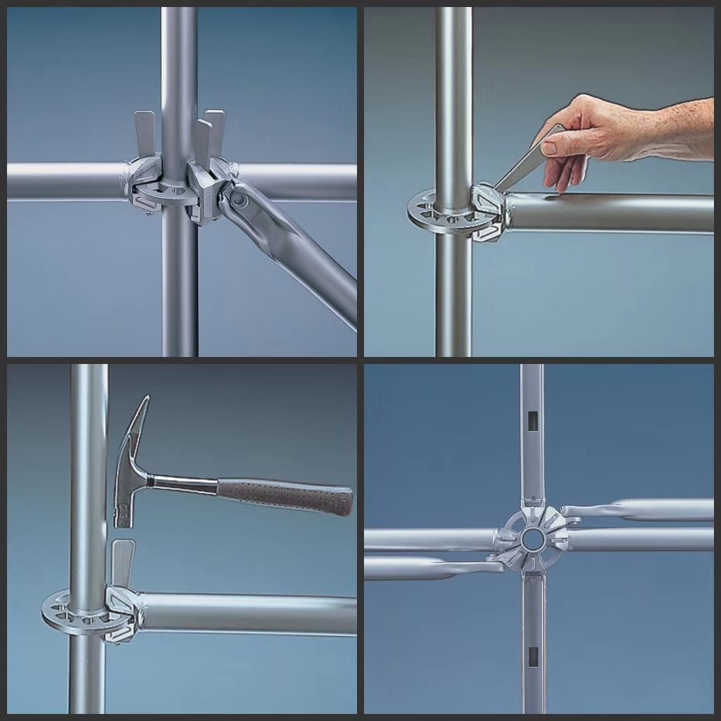 盤扣架租賃首選國家規(guī)范標準 48 系列鍍鋅承插型盤扣腳手架(圖1) 盤扣架租賃首選國家規(guī)范標準 48 系列鍍鋅承插型盤扣腳手架(圖1)